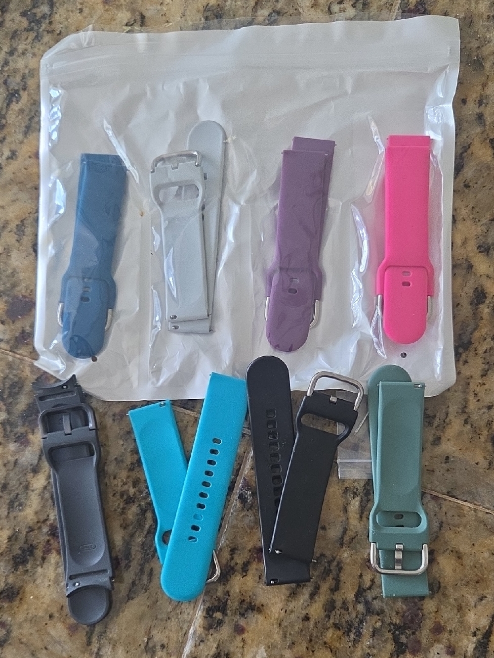 Silicone Replacement Watch Bands Samsung Galaxy Watch 5 - Assorted Colors